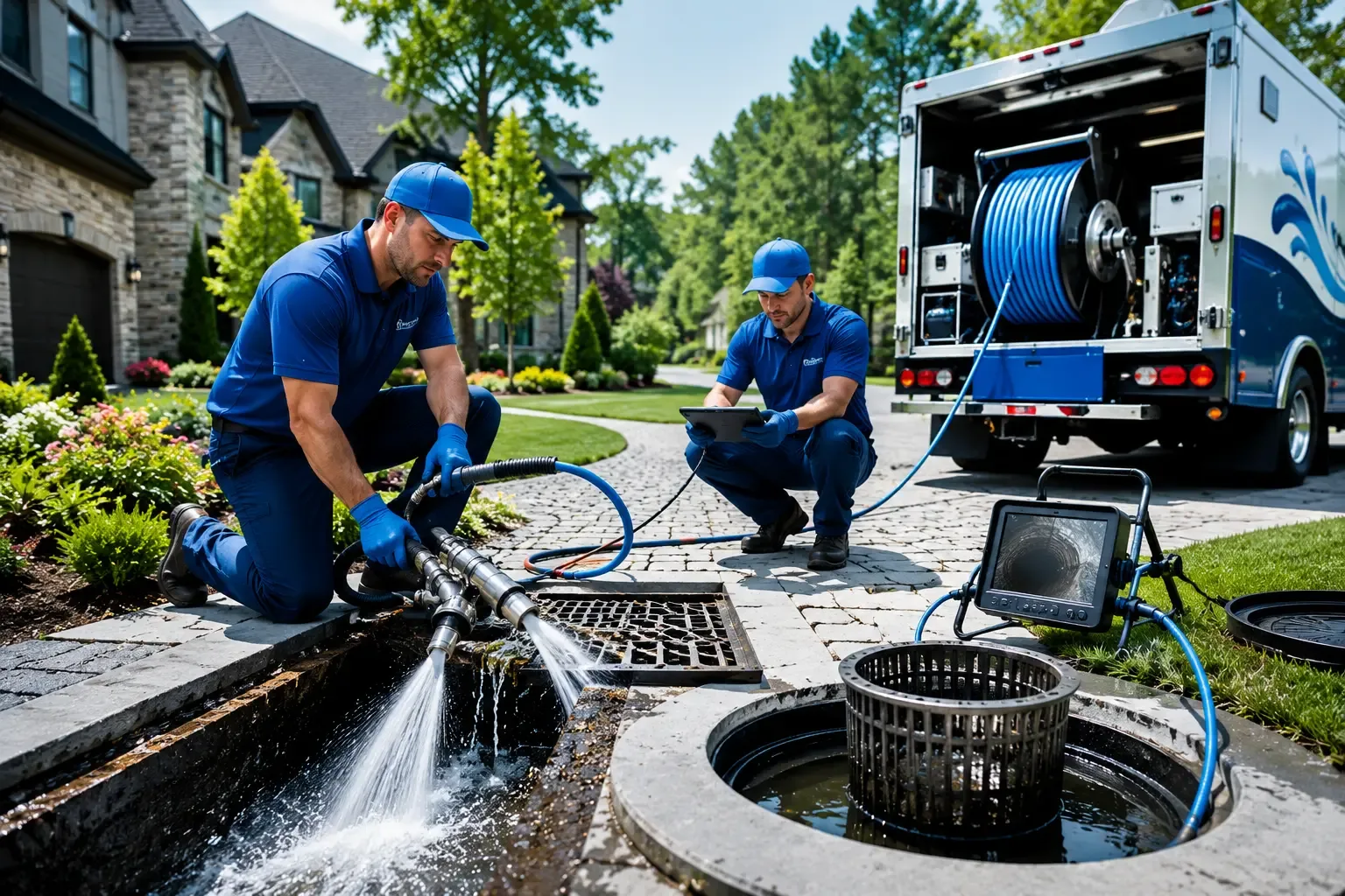 Local outdoor drain cleaning professionals in Leawood, KS